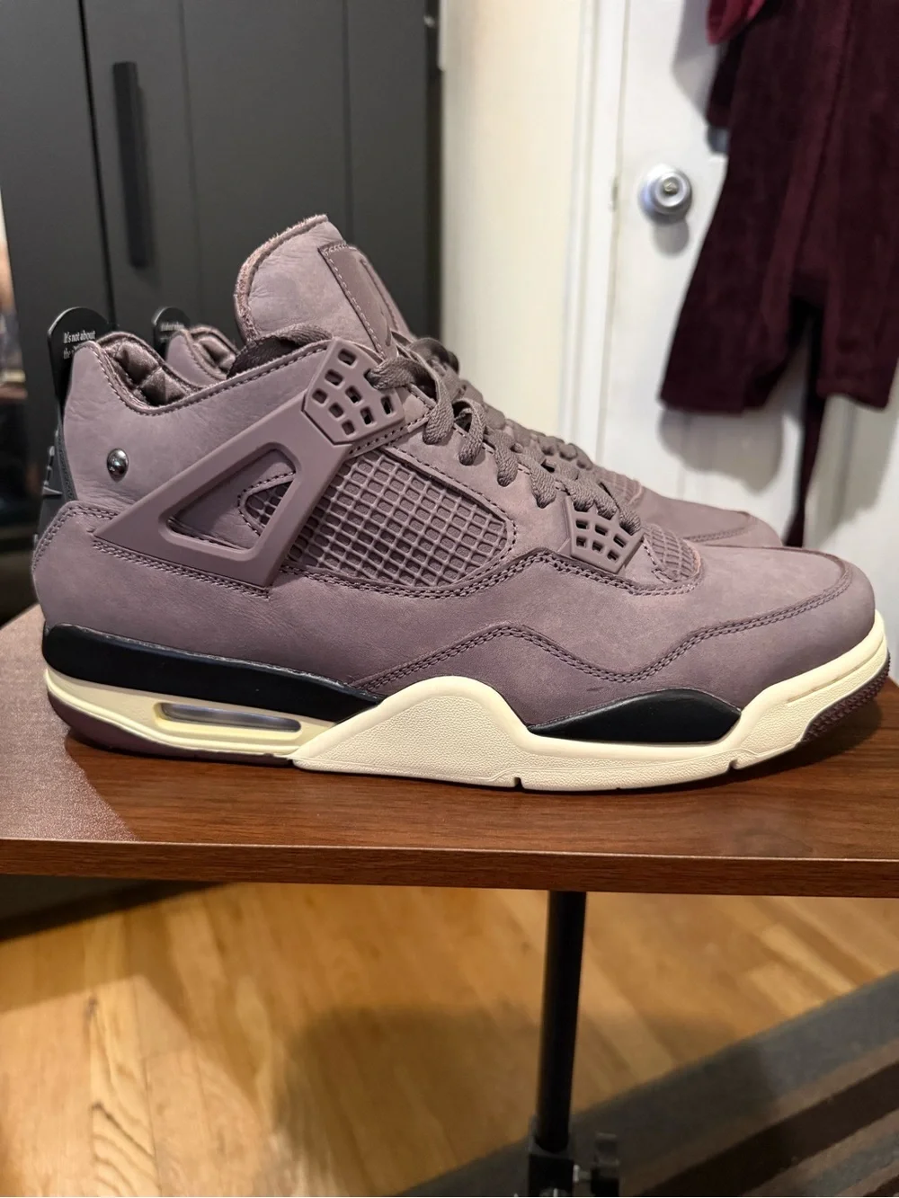 Men's Purple High-Top Athletic Sneakers